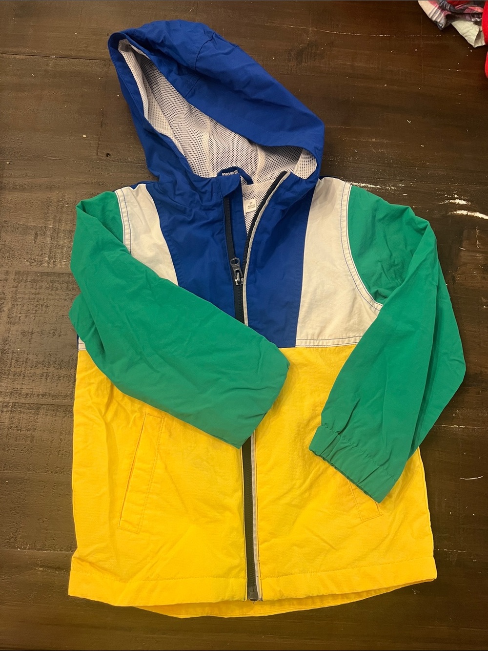 Kids Hooded Windbreaker Jacket